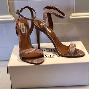 Steve Madden Snake Skin Sandals